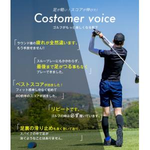 公式 ゴルフソックス 靴下 2足組 ゴルフウェ...の詳細画像5