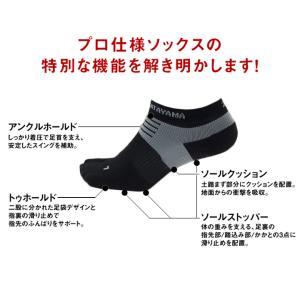 公式 ゴルフソックス 靴下 ゴルフウェア 足袋...の詳細画像3