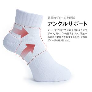 公式 スポーツ ソックス テニス ウェア 厚手...の詳細画像1