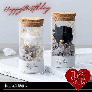 プリザーブドフラワー ギフト 花 シェリ ガラ...の詳細画像3