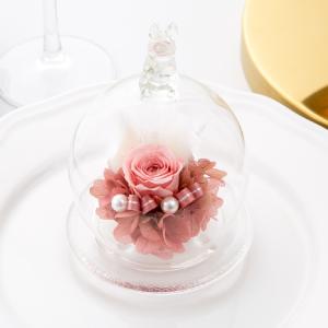 プリザーブドフラワー ギフト 花 シュシュラパ...の詳細画像5