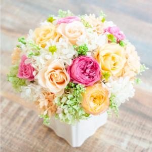 プリザーブドフラワー ギフト 花 クルールドゥ...の詳細画像2