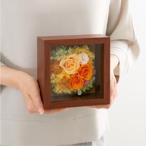 プリザーブドフラワー ギフト 花 フルールドゥ...の詳細画像3