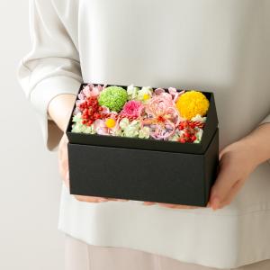 プリザーブドフラワー ギフト 花 和風 花便り...の詳細画像2