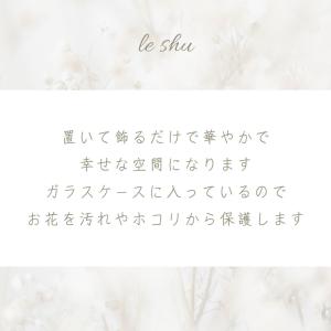 プリザーブドフラワー ギフト 花 ルシュ ガラ...の詳細画像1