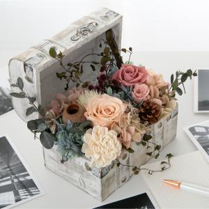 プリザーブドフラワー ギフト 花 モントレゾー...の詳細画像3