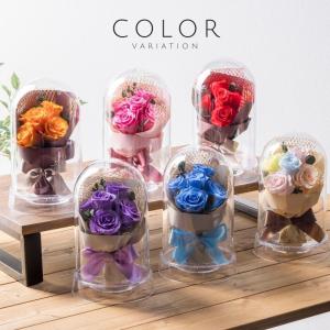 プリザーブドフラワー 花束 5本 薔薇 ローズ...の詳細画像4