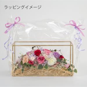 プリザーブドフラワー ギフト 花 レスプロンデ...の詳細画像4