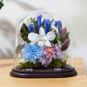 お供え 花 プリザーブドフラワー 仏花 ガラス...の詳細画像3