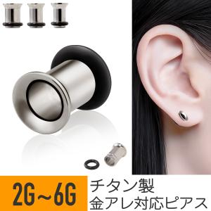 インサーションテーパー 2G 4G 6G ボディピアス シルバー : From da