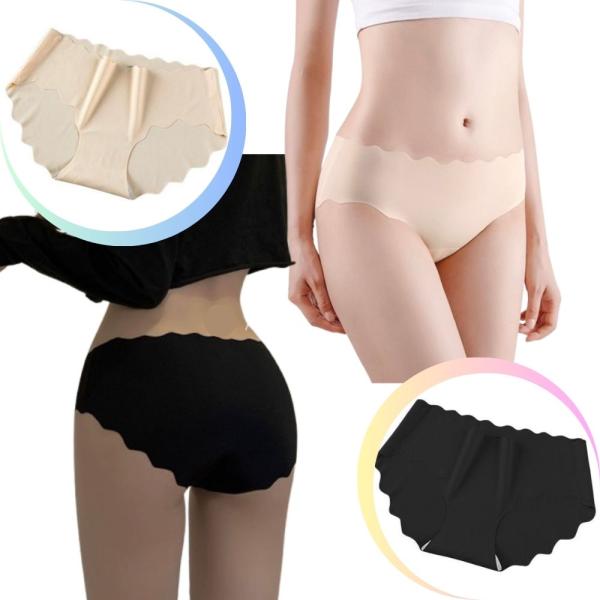 レディース シームレス ショーツ サニタリーショーツ 5枚 ショーツパンツ 下着 パンツ ヒップアッ...