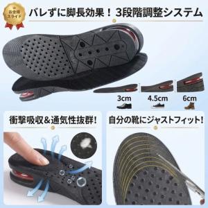 シークレットインソール 6cm 3段階調整 中...の詳細画像1