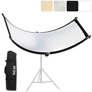 Selens 撮影用 レフ板 反射板 60x180cm 4-in-1リフレクター