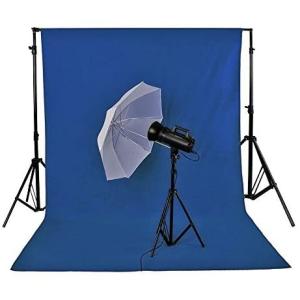 NEEWER 3 x 3.6M/ 10 x12ft 写真撮影スタジオ背景布　並行輸入品 (青 3x3.6M)