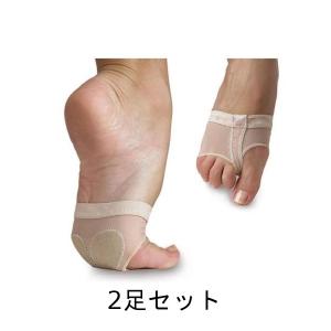 2足セット スキンシューズ ダンス バレエ 用品 レッスン 練習用 左右セット モダンバレエ ジャズ...