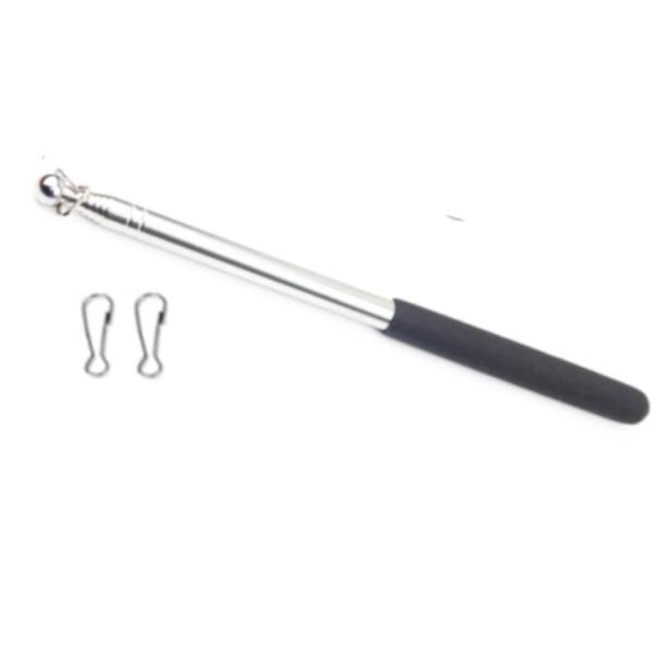 伸縮ポール 手旗棒 160cm 手旗用 握りやすい 滑り止め グリップ 扱いやすい ロング タイプ ...