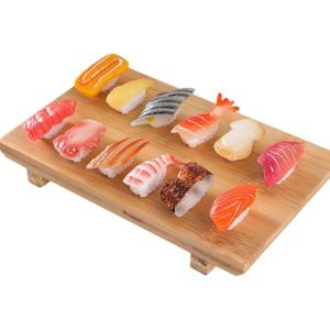 食品サンプル 寿司 12個セット リアル フェイクフード 小さめ ディスプレイ 撮影用 店舗展示 イ...