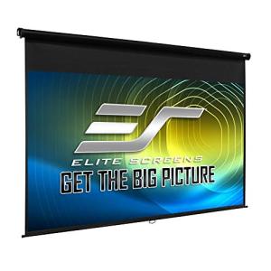 エリートスクリーン プロジェクタースクリーン マニュアル 92インチ マックスホワイト素材 ブラックケース M92UWH