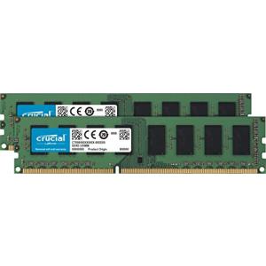 CT2K51264BD160B 8GB Crucial 4GBx2 DDR3L-1600