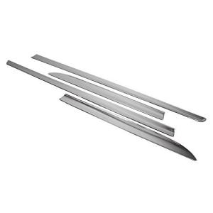 プリウス 30系 前期/後期 サイドドアガーニッシュ サイドドアモール ステンレス製 鏡面磨き加工 外装 部品 カスタム パーツ ドレスアップ カー用品