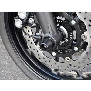 アグラス フロントアクスルスライダー コーン ジュラコン ブラック MT-07 343-274-J0B