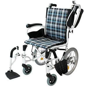 ケアテックジャパン 介助式 アルミ製 車椅子 CAH-20SU コンフォート-介助式-
