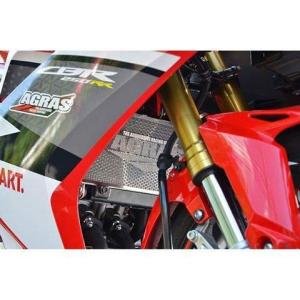 アグラス ラジエターコアガード Bタイプ ステンレス製 CBR250RR  309-179-B00