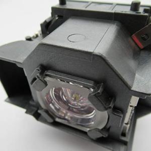 Supermait EP34 プロジェクター交換用ランプ 汎用バルブ ＋ 汎用ハウジング EMP-62 EMP-62C EMP-63 EMP-76C EMP-82 EMP-X3 62C 76C 82C 対応