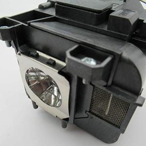 Supermait EP75 プロジェクター交換用ランプ 汎用バルブ ＋ 汎用ハウジング EB-1940W EB-1945W EB-1950 EB-1955 EB-1960 EB-1965 194