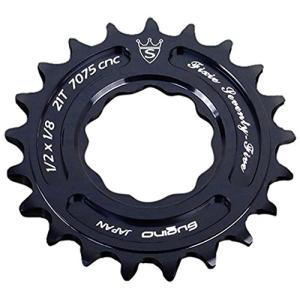 スギノFIXIE75 SPROCKET ダークブルー18T 中