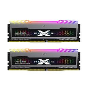 ゲーミングモデル デスクトップPC用メモリ DDR4-3200 RGB シリコンパワー