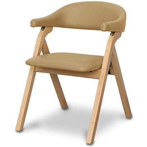 ottostyle.jp 折りたたみ ダイニングチェア/介護椅子  肘掛け付 コンパクト収納 軽量