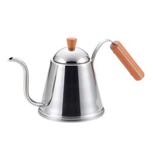 キャッスルエンタープライズ ヨシカワ 日本製 カフェタイム 木柄 ドリップポット 1.0 IH対応 ギフトラッピング仕様