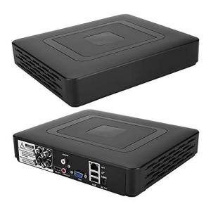 4チャンネルセキュリティCCTVレコーダー4CHセキュリティCCTV AHD/CVI/TVI/DVR/NVR 5-in-1リアルタイムビデオレコーダー100-240V