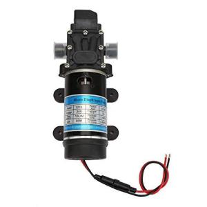 ダイヤフラムポンプ 10L/min 給水ポンプ 排水ポンプ 12V/24V 120W 自吸式 水ポンプ 高圧ポンプ スプレーポンプ