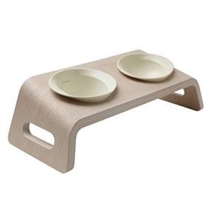 KARIMOKU CAT TABLE カリモク家具 日本製 猫用 食べやすい食器 磁器 皿 フード 水 ボウル