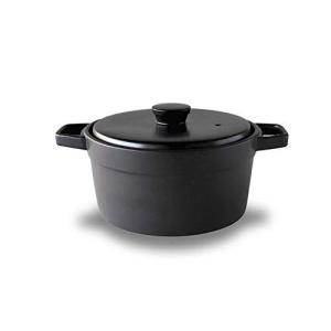 TAMAKI コトコト IH土鍋 直径30.2×奥行22.8×高さ13.9×底面20cm 1900ml 電子レンジ オーブン 直火 IH対応 T-935484