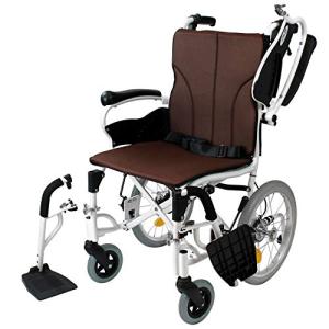 ケアテックジャパン 介助式 アルミ製 車椅子 CAH-20SU コンフォート-介助式-