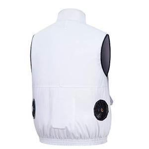 ファン付きベスト 12V ファンバッテリーセット 扇風機服 …