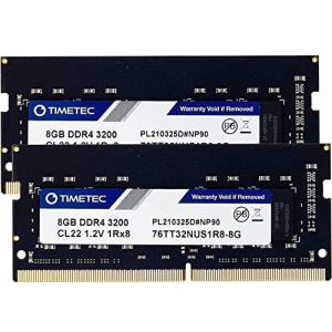 Timetec ノートPC用メモリ DDR4 3200MHz PC4-25600 CL22 1.2V SODIMM 3200MHZ-16GB