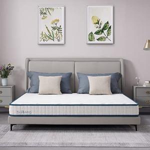 SuiLong マットレス セミダブル 高反発マットレス ベッドマットレス ポケットコイルマットレス 高密度コイル589