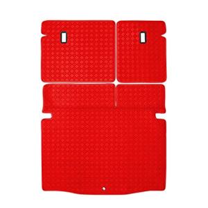 ホンダ HONDA VEZEL ヴェゼル RV3/RV4/RV5/RV6対応 ラゲッジマット インテリアパネル 汚れ 傷防止 レッド