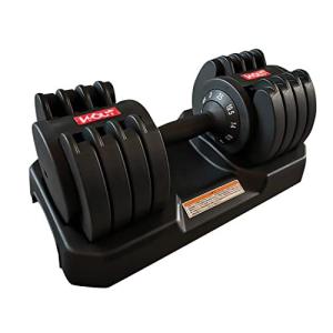 Wout ダンベル 可変式 最小5kg〜最大25kg 5段階調節 クイックダンベル アジャスタブル 鉄アレイ