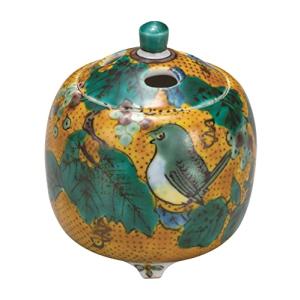 九谷焼いわたや 豆香炉吉田屋 K7-1410 径7.4×高さ9cm