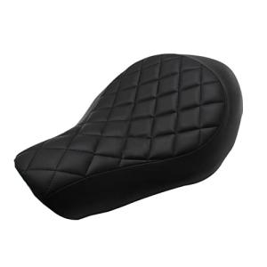YIBO ドライバービッグシート垂直フロントクッションハーレースポーツスターXL883 XL883N 05-13に適合ソフトで快適