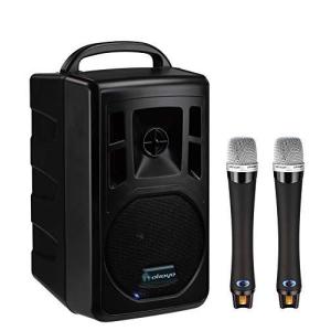 2.4GHzデジタルワイヤレスコンパクトスピーカー OKAYO ワイヤレスチューナー2波内蔵 最大60W リチウムイオンバッテリー内蔵