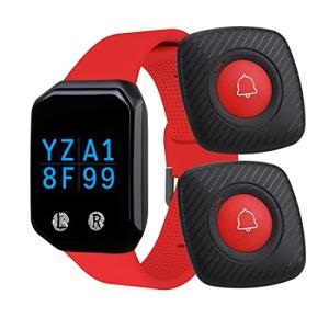 BYHUBYENG ワイヤレス 呼び出しベル 介護者 ポケットベル sos緊急 呼び出しチャイム 介護ベル 呼び出しチャイムセ