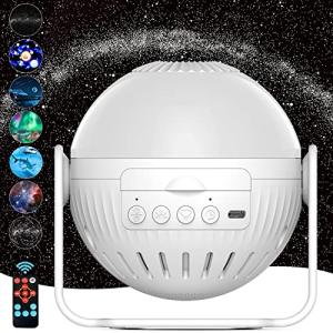 プラネタリウム 家庭用 人気 本格的 銀河 星座 オーロラ Bluetooth対応 音楽再生 7種類映画フィルム HDズーム星空