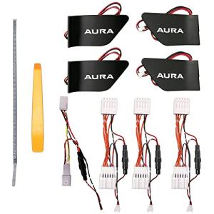 日産 ノート E13系 オーラ 対応 インナーハンドルLEDイルミネーションライト9色切替式