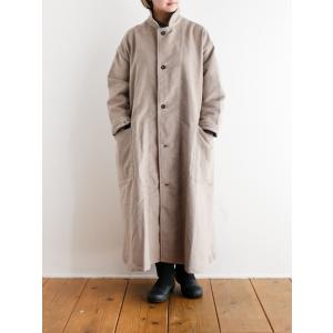 yarmo "British Moleskin Lab Coat(Taupe/DK Lovat)"｜rurublue